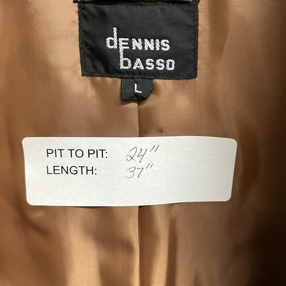 Dennis Basso Women’s Coat pre-owned very good condition - Picture 3 of 8
